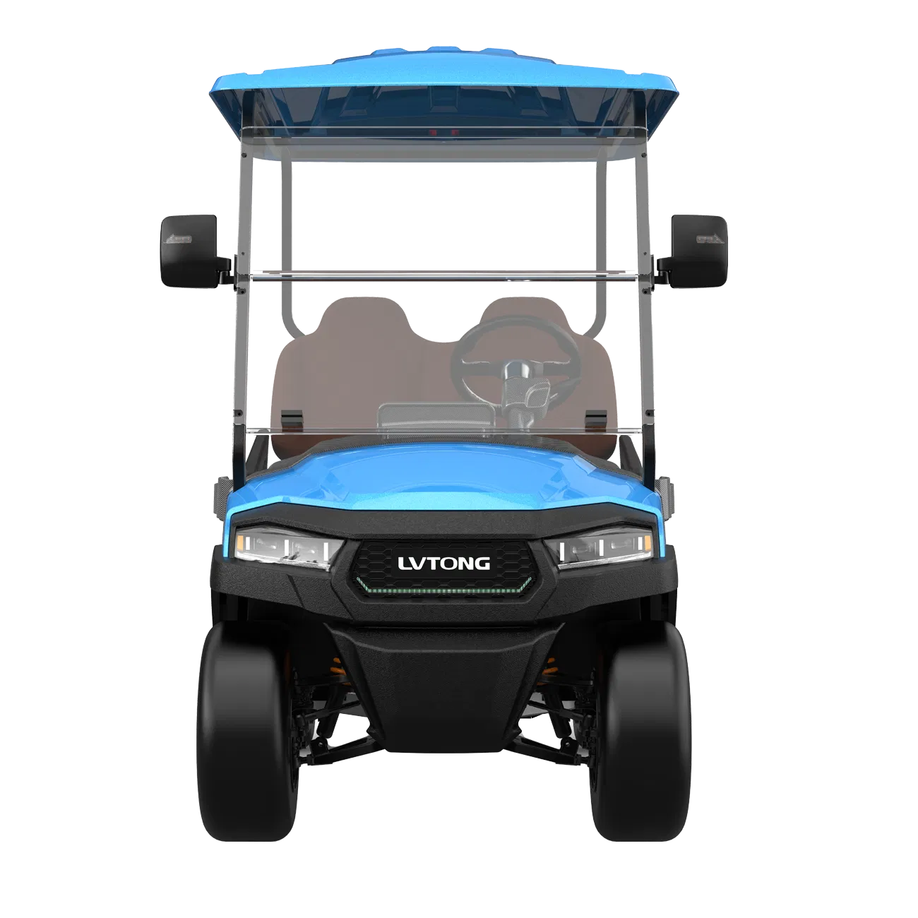 Premium C727.2 Electric Golf Cart - Sleek Two-Seater Design