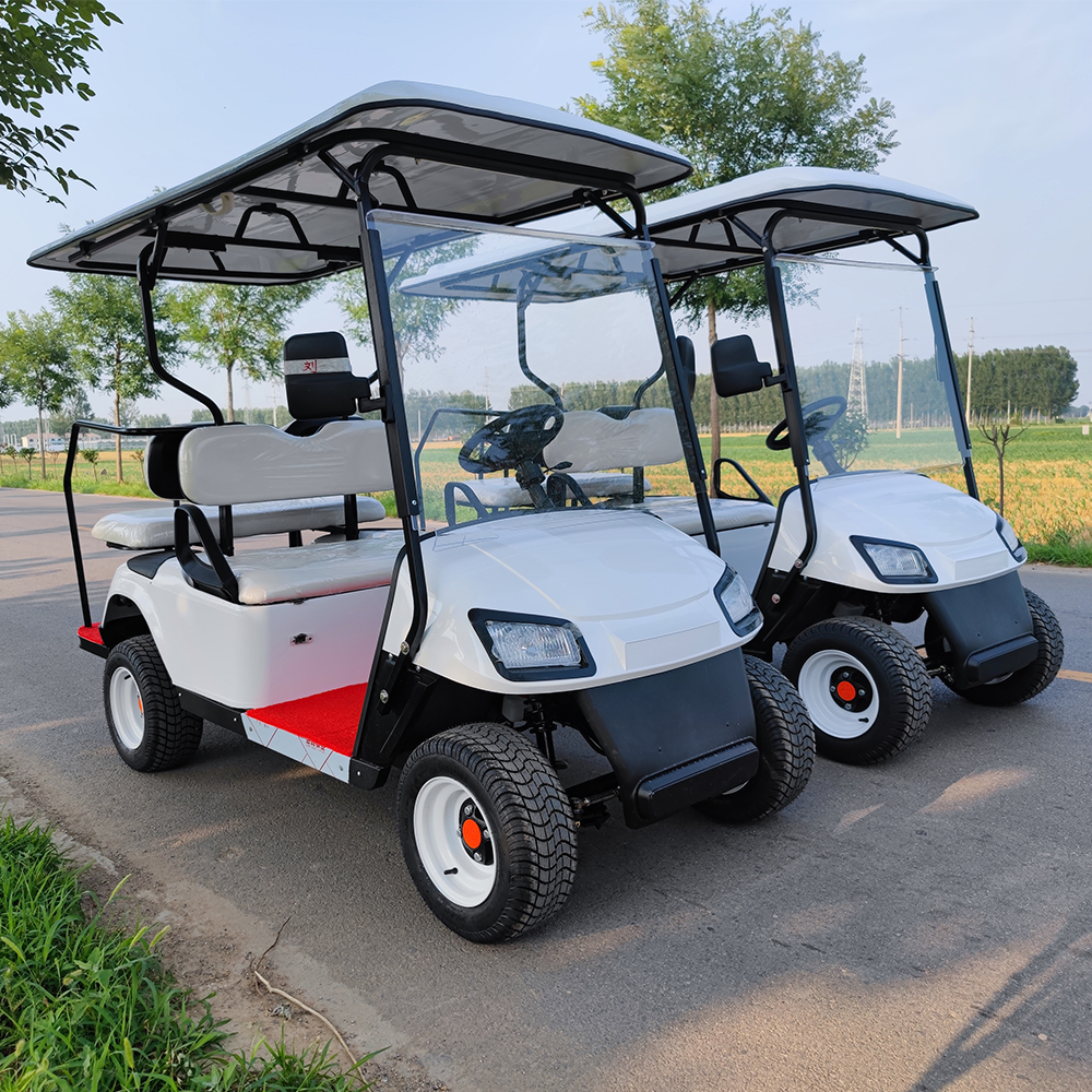 Factory Price Luxury 2/4/6/8 Seater Comfortable Electric Golf Cart 48v 72v Battery Custom Off-Road Electric Golf Cart for Sale