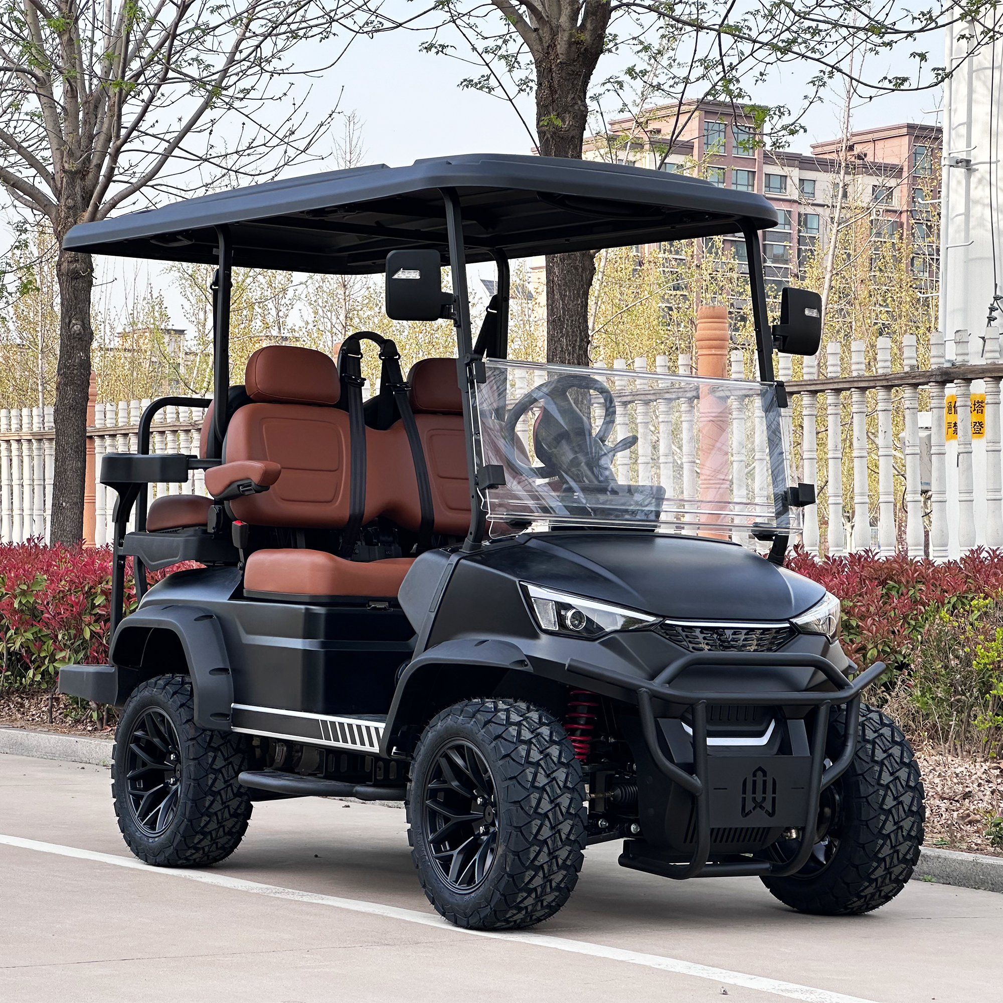 Best Sellers Lifted Car Customized 4 Seater Hunting Golf Buggy F11 Electric Golf Car Falcon H2+2 Golf Cart