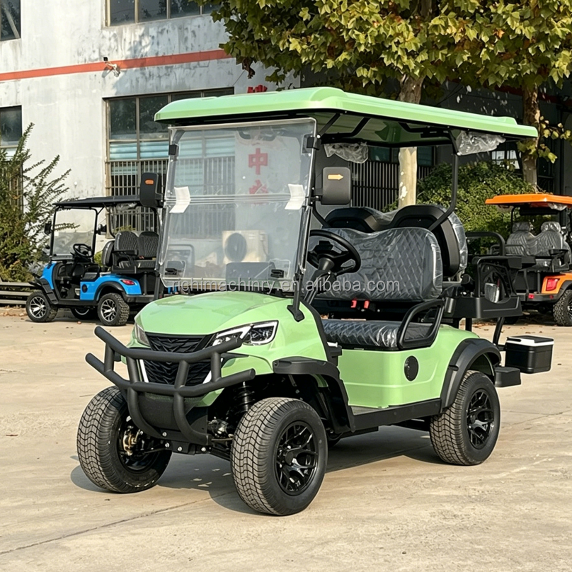 Strong Climbing Off Road Golf Cart with High Torque Motor and Heavy Duty Suspension for Mountain Areas