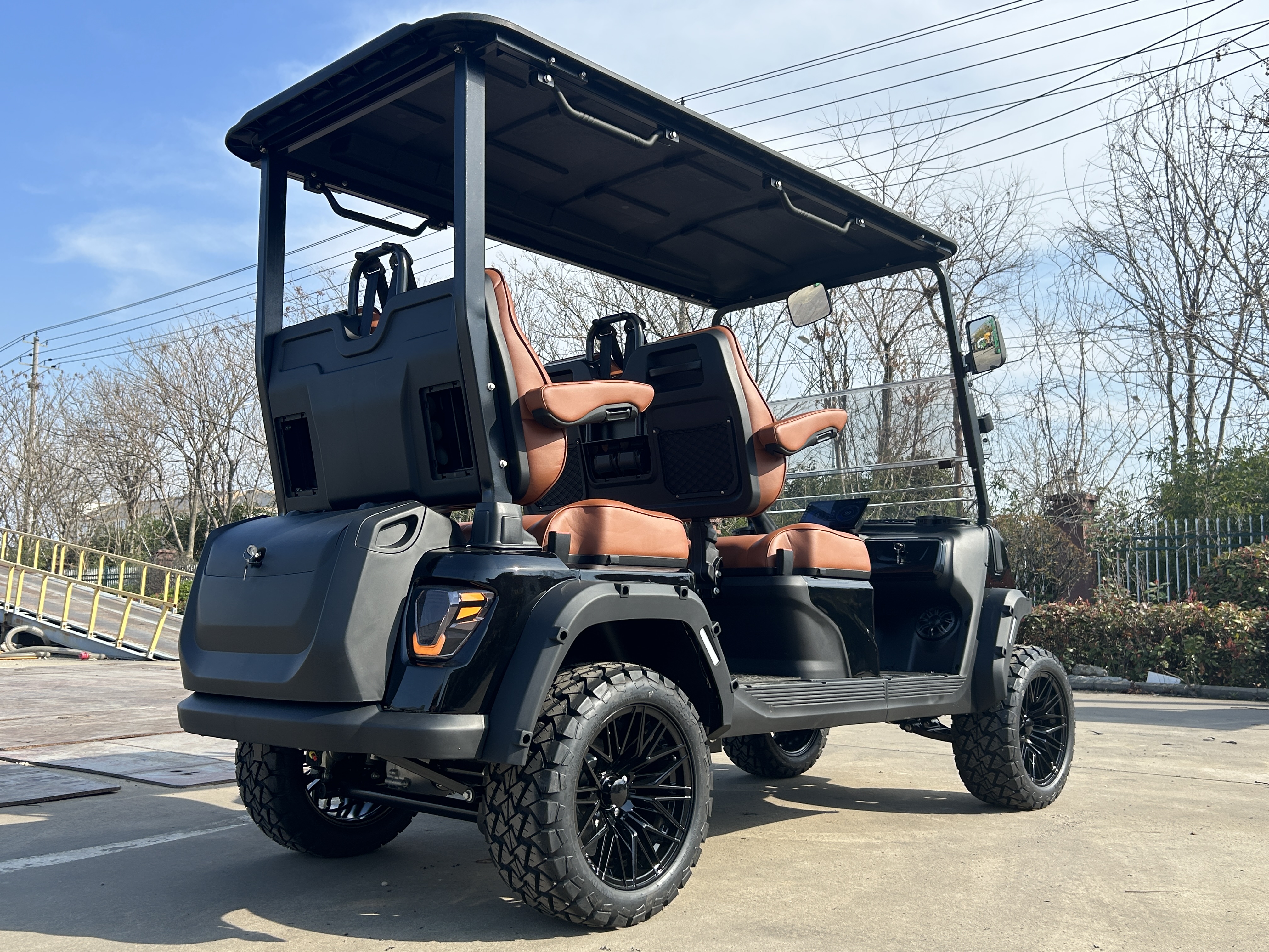 Newly Designed Golf Cart Street Legal Lifted Off Luxury Golf Cart Car