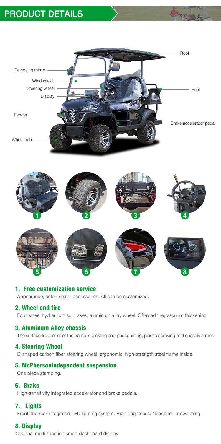 Electric Golf Cart Details
