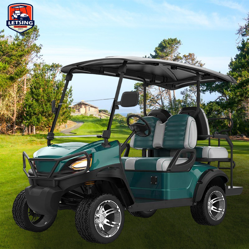 Luxury Street Legal 4 Seater Lithium Battery Electric Golf Cart 48V/72V LSV
