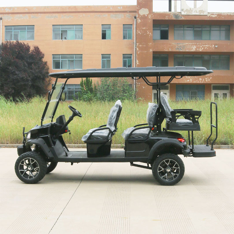 Luxury Design Street Legal Electric 6 Seater Golf Cart with 48V Battery Accept Customization Golf Car