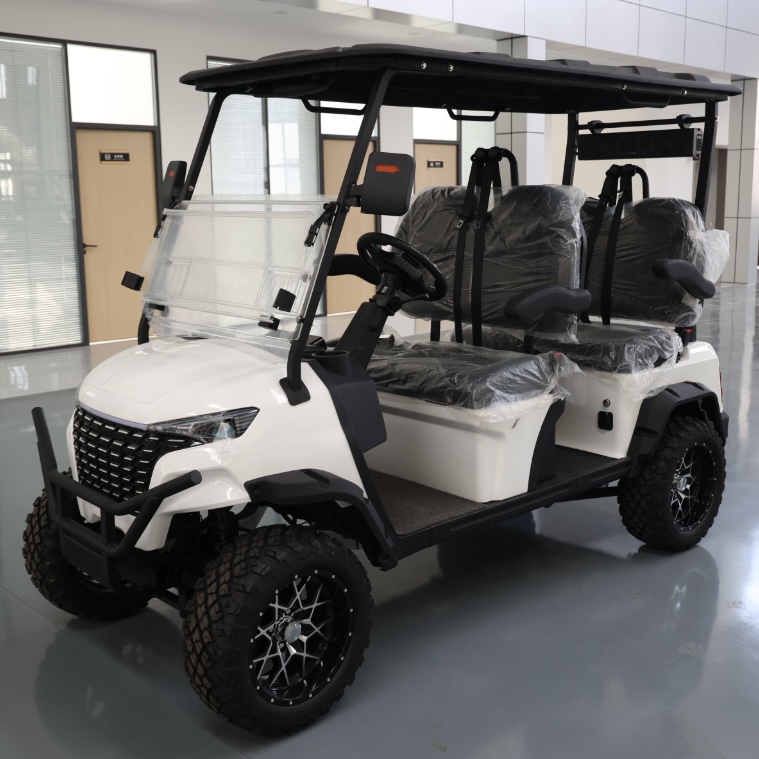 2B Factory 2026 Simple Golf Cart with Backrest | Customizable Colors for Fleet Order