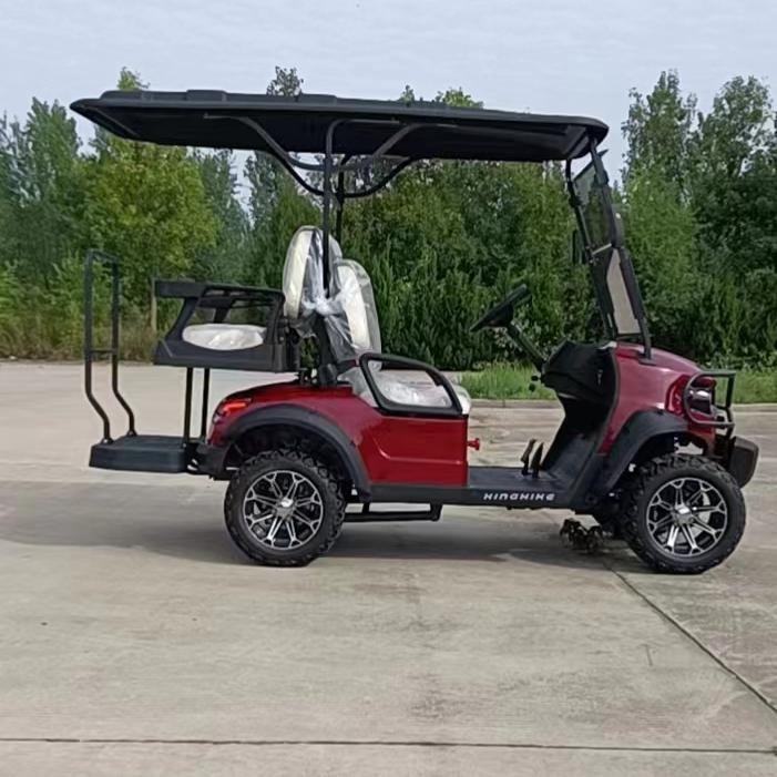 Sightseening Hunting off Road Club Car 48V 72V Utility Mini Lifted Lsv Electric Golf Cart with Cargo Box/Cargo Bed