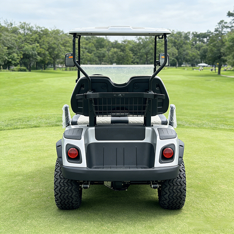 WOLAN Direct Supply Electric 48V-150ah Lithium Battery 5kW AC Motor High Torque 4 Seater Lifted Golf Cart 70-90km Range for Mud