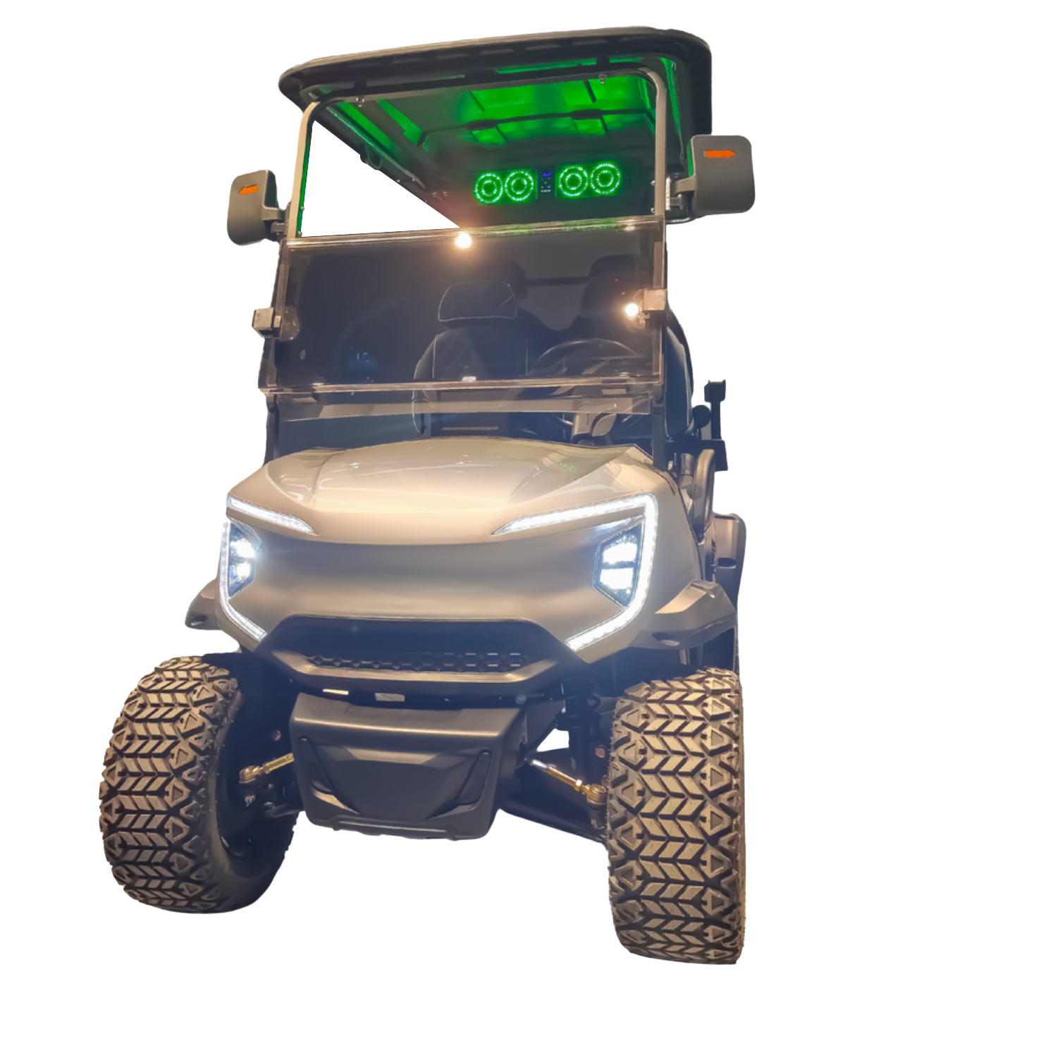 Street Legal Low Speed Vehicle (LSV) - 4 Passenger Electric Golf Cart for Community &amp; Resort Use