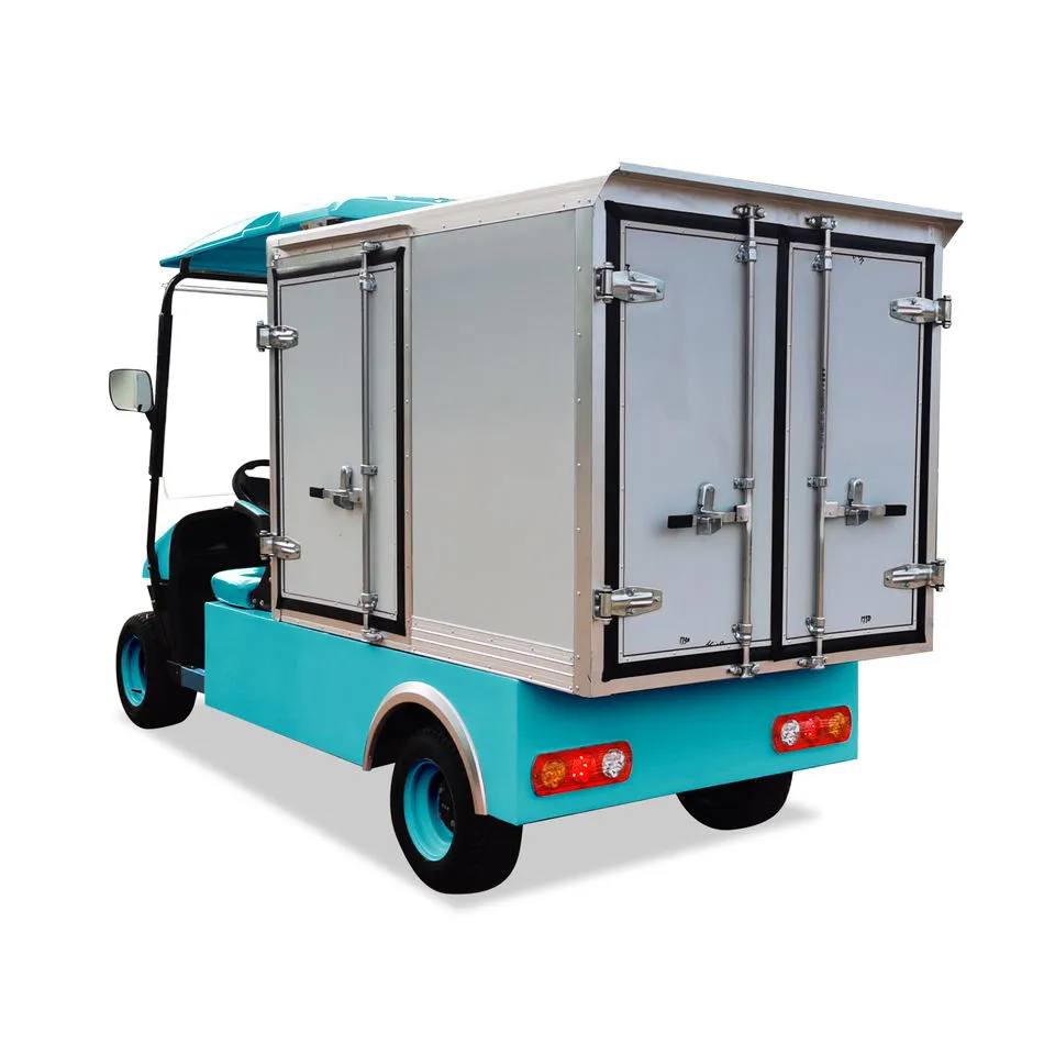 Electric Golf Cart Front View