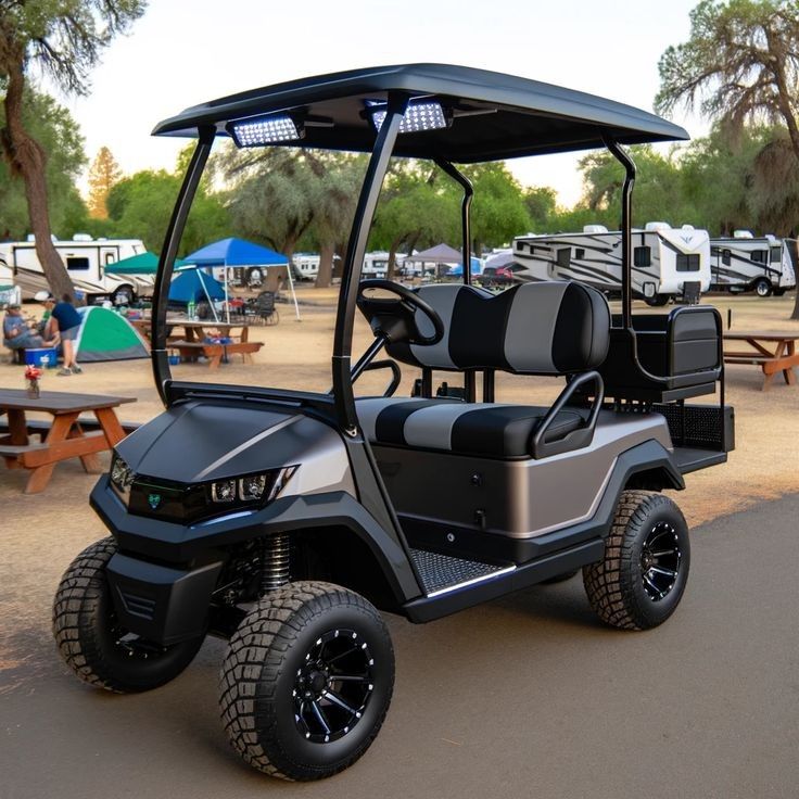 Luxury 4 6 8 Seater Electric Golf Cart Street Legal LSV CE Approved For Large Resort Shuttle Tourist Guest Transfer Vehicle