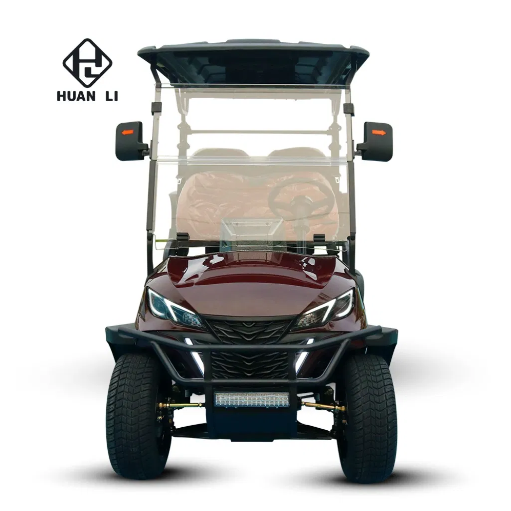 ≥90km Driving Mileage Customizable Seats High-Speed Performance High-Resilience 4 Seaters Golf Cart