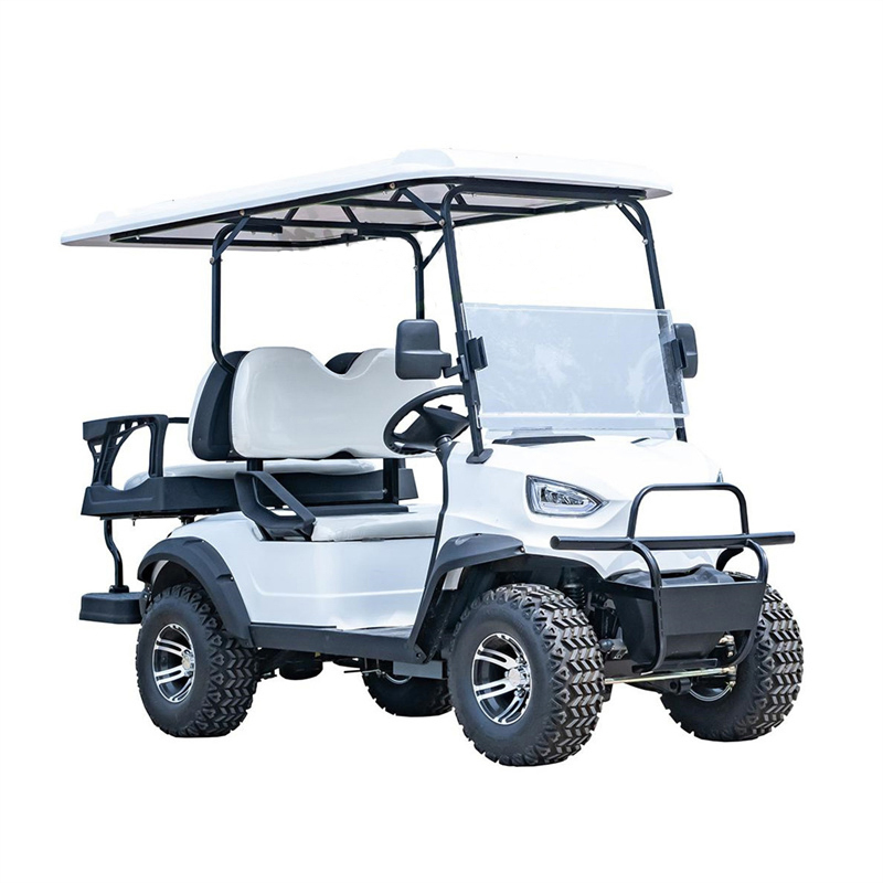 4 6 Seats 72V Li-ion Battery Four-Wheel Disc Hydraulic Brake Aluminium Wheel Electric Golf Cart