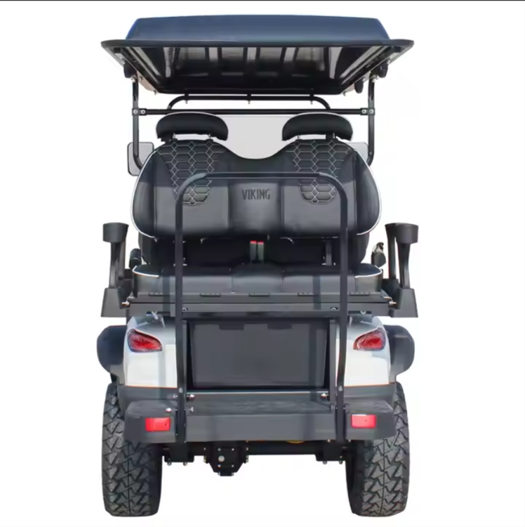 Buy 4 PersonSeater 2+2 Passenger Seat golf Cart Chinese Factory 72v 48v Cheap ClubCar Luxury Import From China 4 Wheel