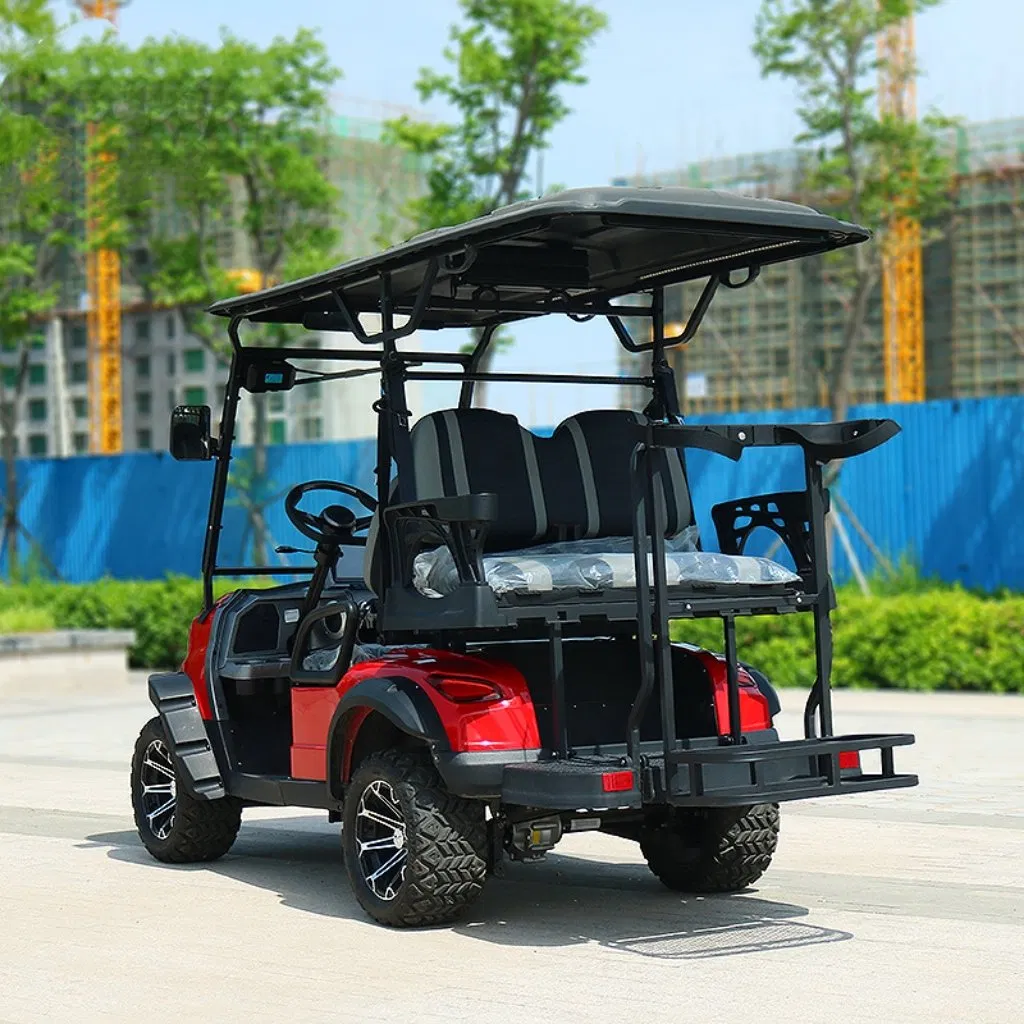 Tongcai &amp; Kepler 4-Passenger Solar-Assisted Tourism Golf Car Green Energy, Extended Range, Quiet &amp; Eco-Friendly for Sightseeing, Parks &amp; Resorts Electric Golf