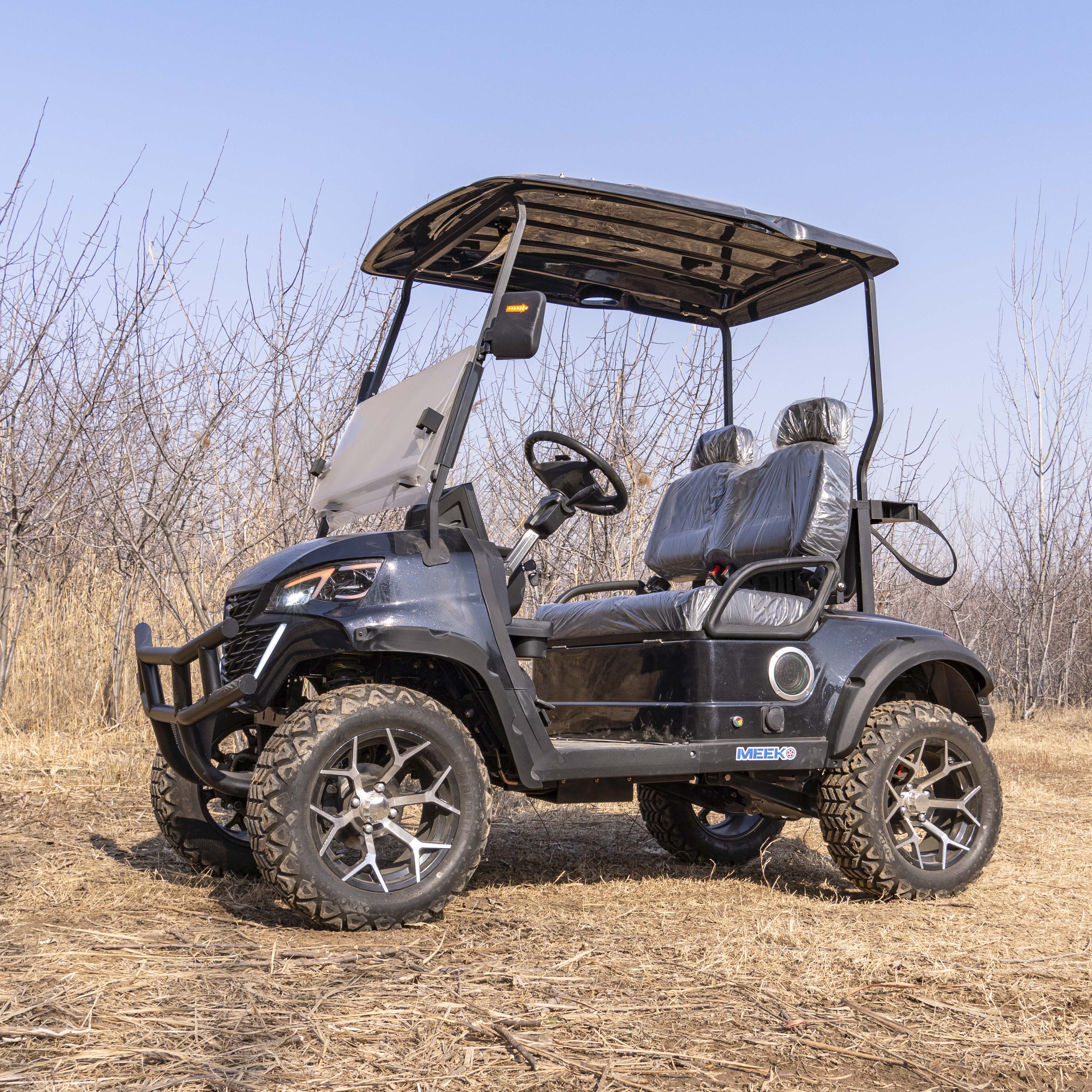 Mini 2 Seater Electric Golf Cart Off-Road Electric Golf Cart t Colors Can Be Customized High Quality