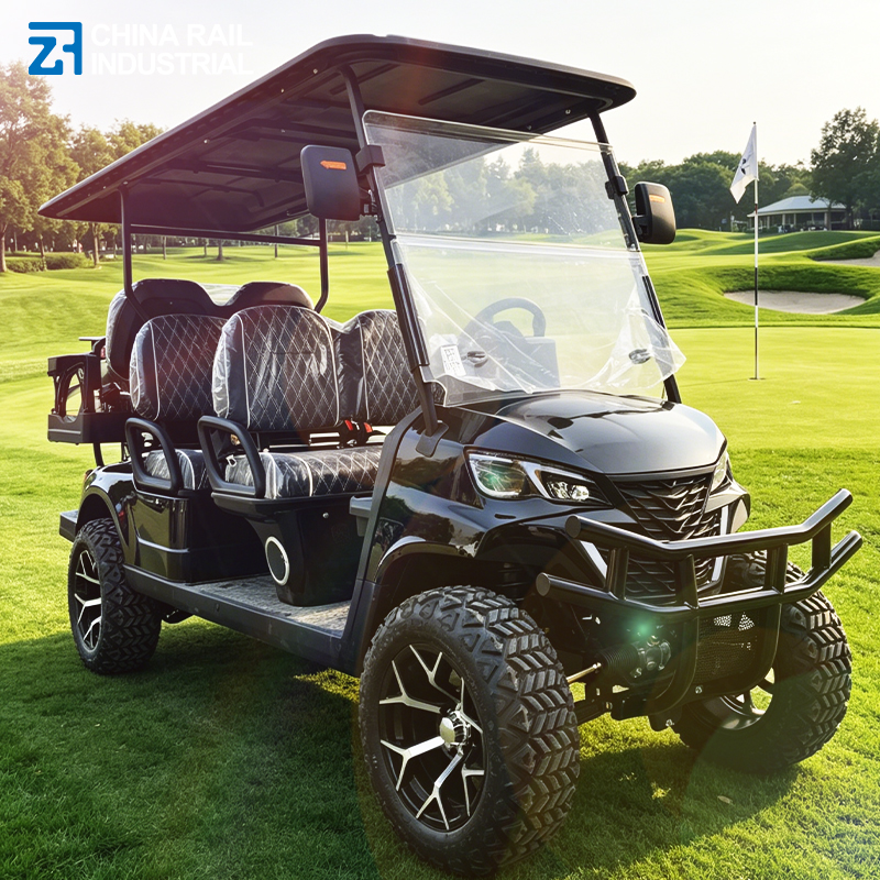 2026 Electric Golf Cart 6 Seater Lithium Battery Lifted Street Legal LSV