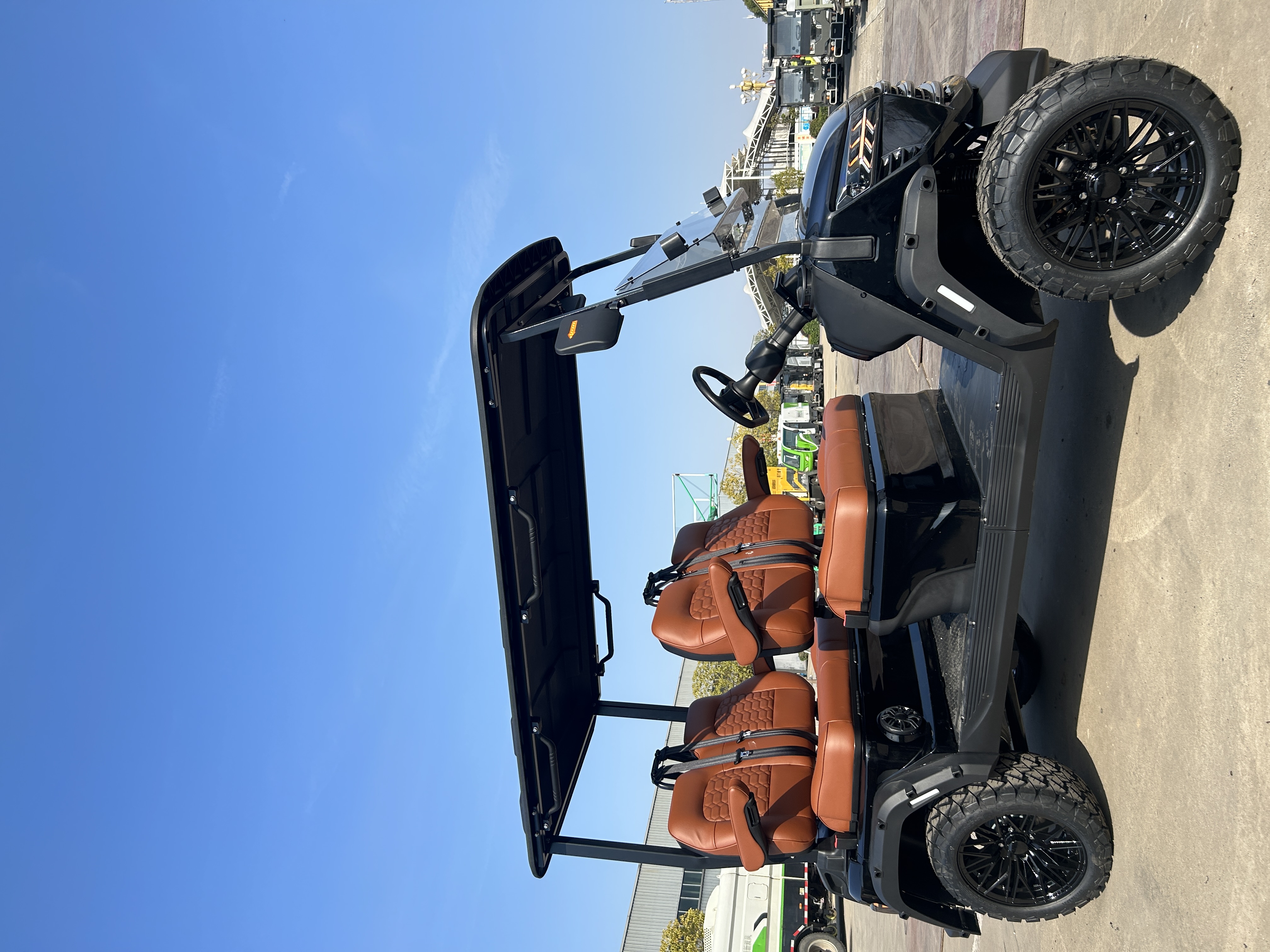 Newly Designed Golf Cart Street Legal Lifted Off Luxury Golf Cart Car