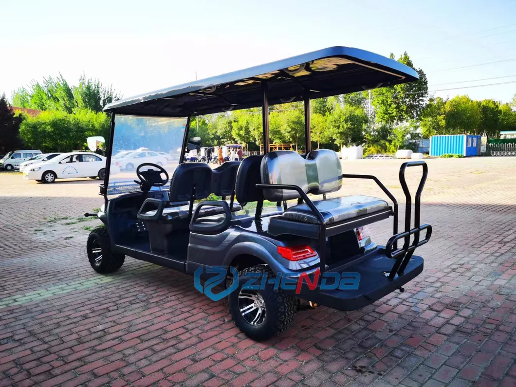 Street Legal Classic 48V Club Car Gas Powered Golf Cart Lithium Battery Golf Carts for Sale