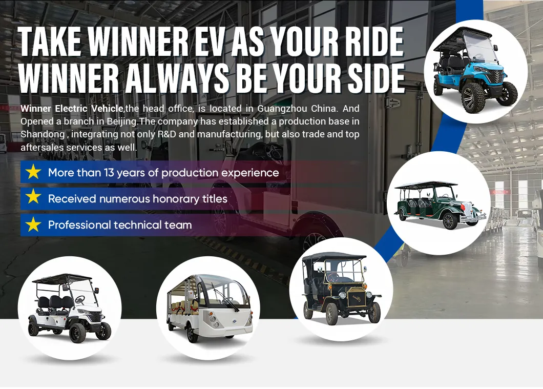 Electric Golf Cart Banner