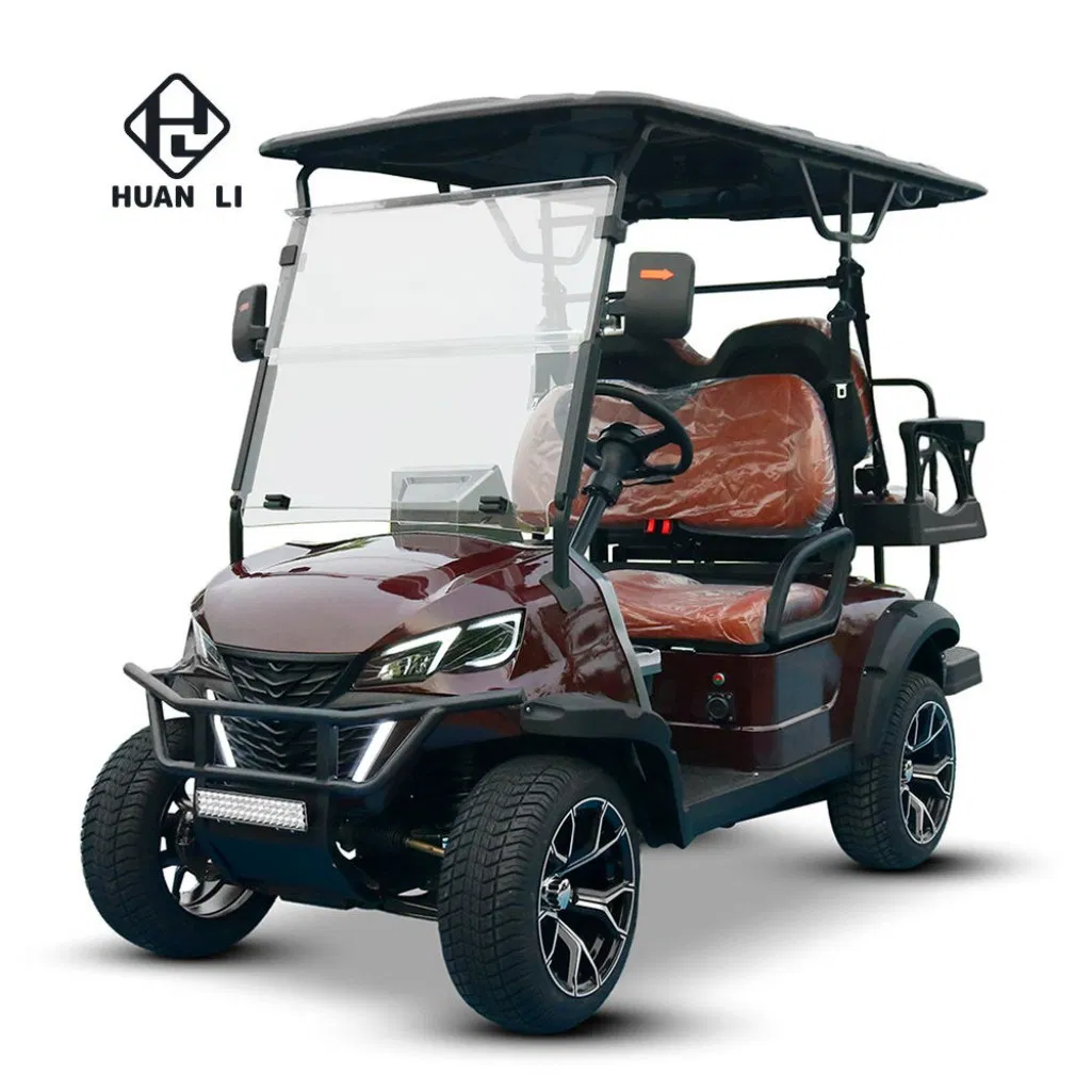 ≥90km Driving Mileage Customizable Seats High-Speed Performance High-Resilience 4 Seaters Golf Cart
