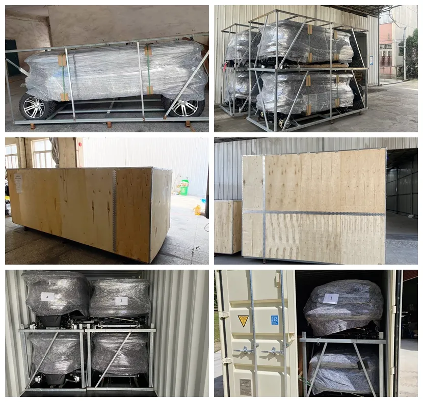 Golf Cart Packaging and Shipping Details