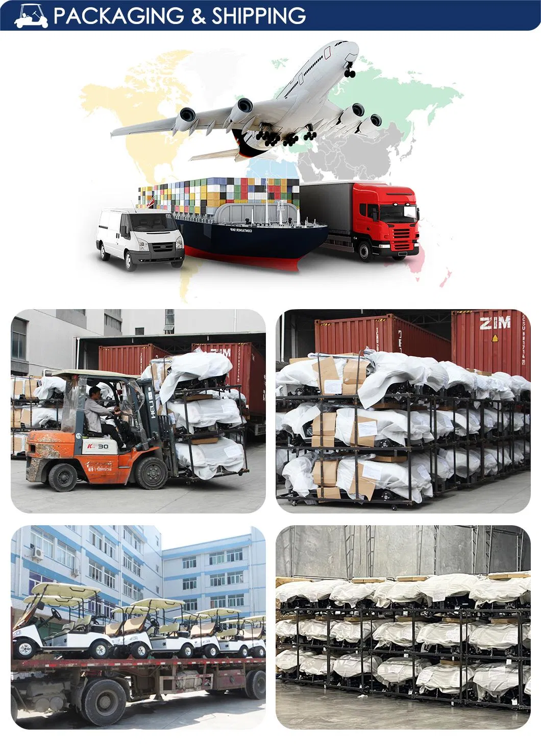Golf Cart Packaging and Loading