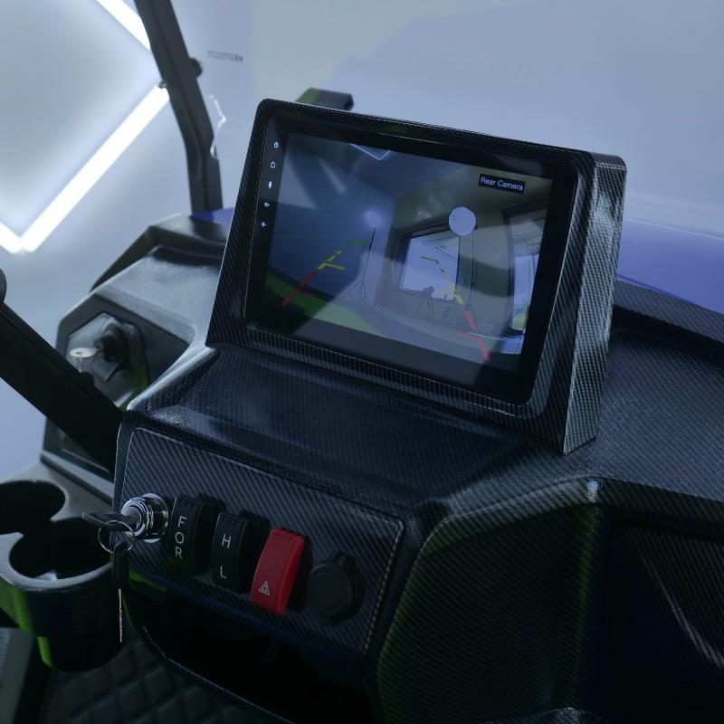Long Range 5-6 Seater Electric Golf Cart 90km Per Charge with Lithium Battery 50MPH for Golf Course Fleet &amp; Large Community