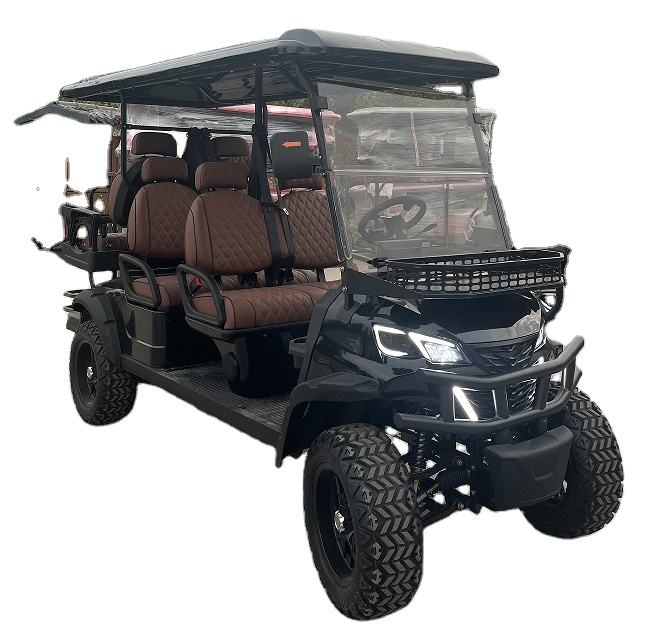 Mini Luxury Cheap 4 Passenger 6 Seater 8 Seats Antique Electric Classic Golf Cart for Wedding Resort Hotel
