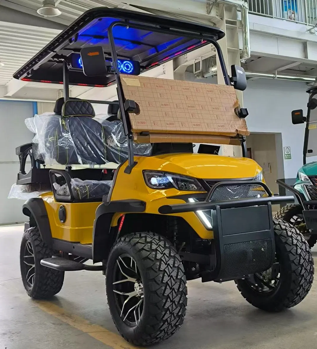 Tongcai &amp; Kepler 4-Passenger Custom Electric Vehicle Tailored Seat Upholstery, Choice of Materials &amp; Stitching, Premium Comfort &amp; Style Electric Golf Cart