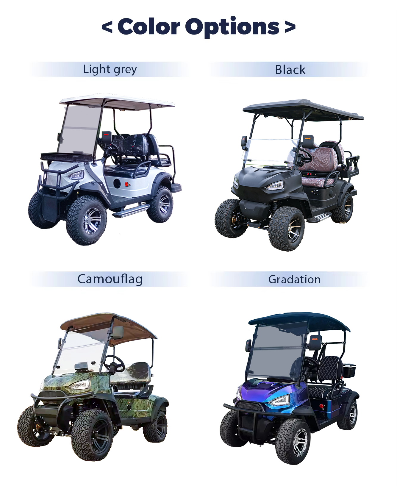 UK Customer Customized Right Hand Luxury Performance Solar Off-Road 6 Seater Electric Golf Buggy Cart with Lithium Battery