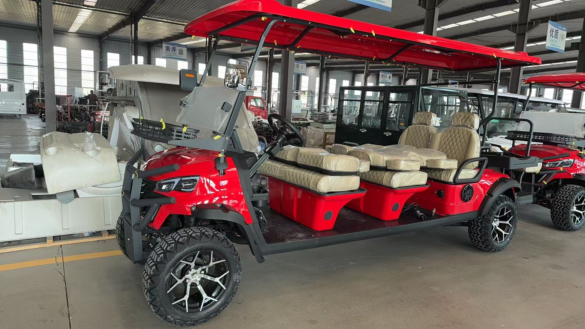 CE New 2 Seater Golf Cart Electric Mini Golf Cart Off-road Golf Cart for Hotels and Airports