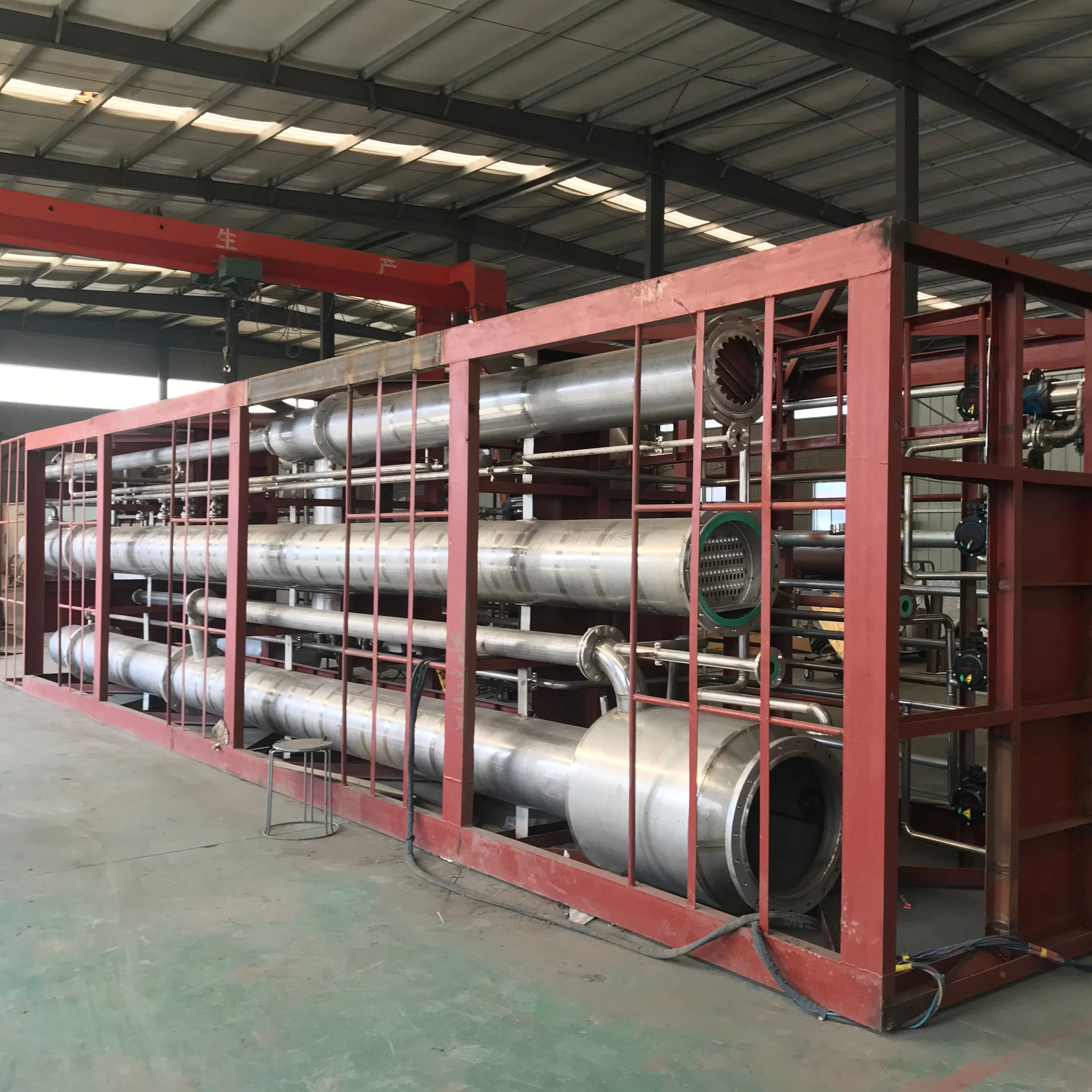 Modular Alcohol Ethano Distillery Skid. Rectification Distillation Column Skid Ethanol Recovery System