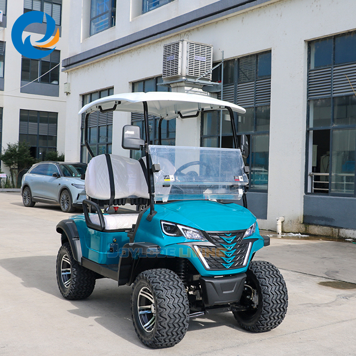 Street Legal Kinghike New Design LSV Carro De Electrico Lead Acid Battery Metal Golf Cart 5KW AC Motor CE Certified 3-4 Seats