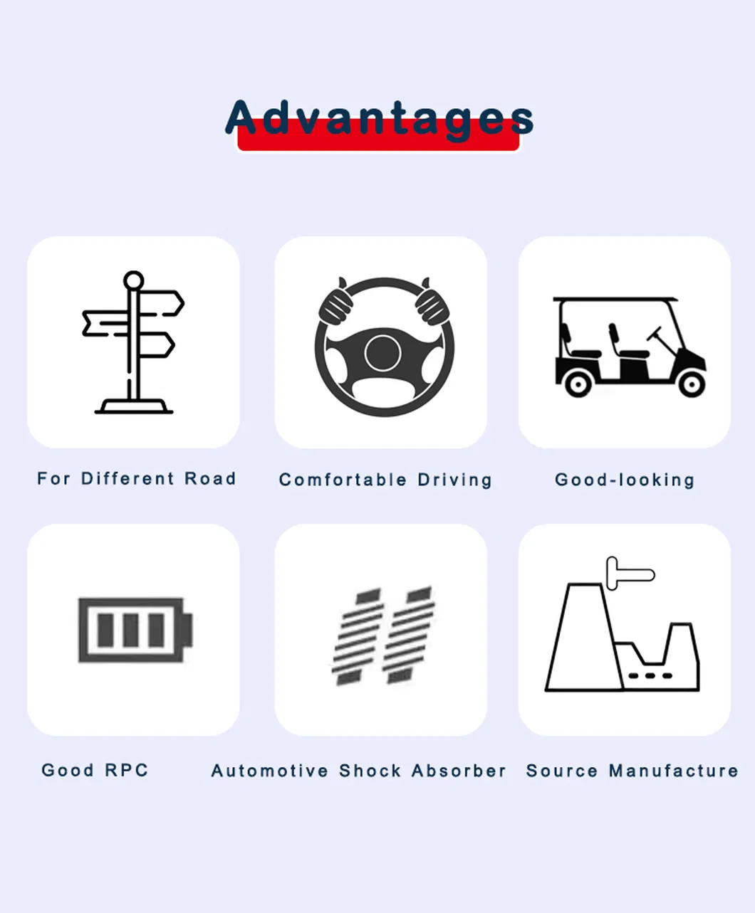 Electric Golf Buggies Suspension System