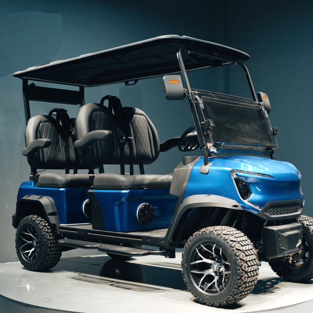Tongcai &amp; Kepler Classic 4-Passenger Retro Electric Golf Cart Timeless Design, Modern Comfort, Perfect for Resorts, Events &amp; Leisure Tours Electric Golf Cart