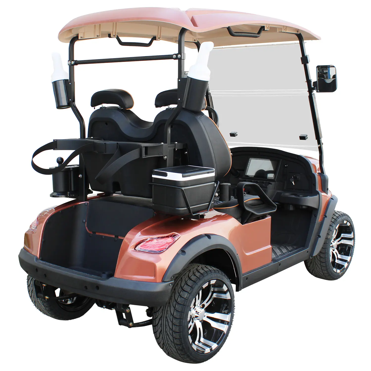Chinese Wholesale Golf Cart 2 Seats Mini Golf Cars Electric Golf Cart With Lithium Battery