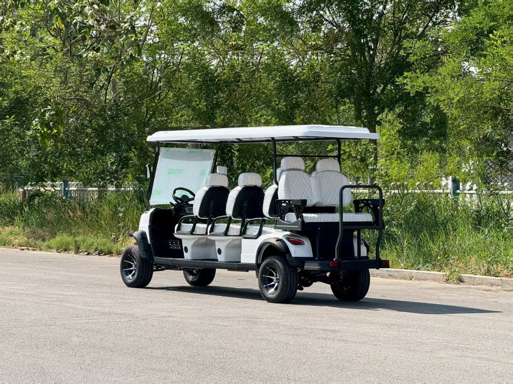 Spacious 8-Seater Golf Carts for Hotels and Shuttles
