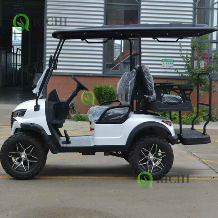 Strong Climbing Off Road Golf Cart with High Torque Motor and Heavy Duty Suspension for Mountain Areas