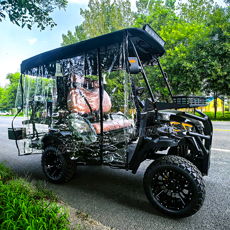 Electric Golf Cart Scene