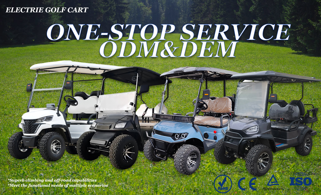 Electric Golf Cart Banner