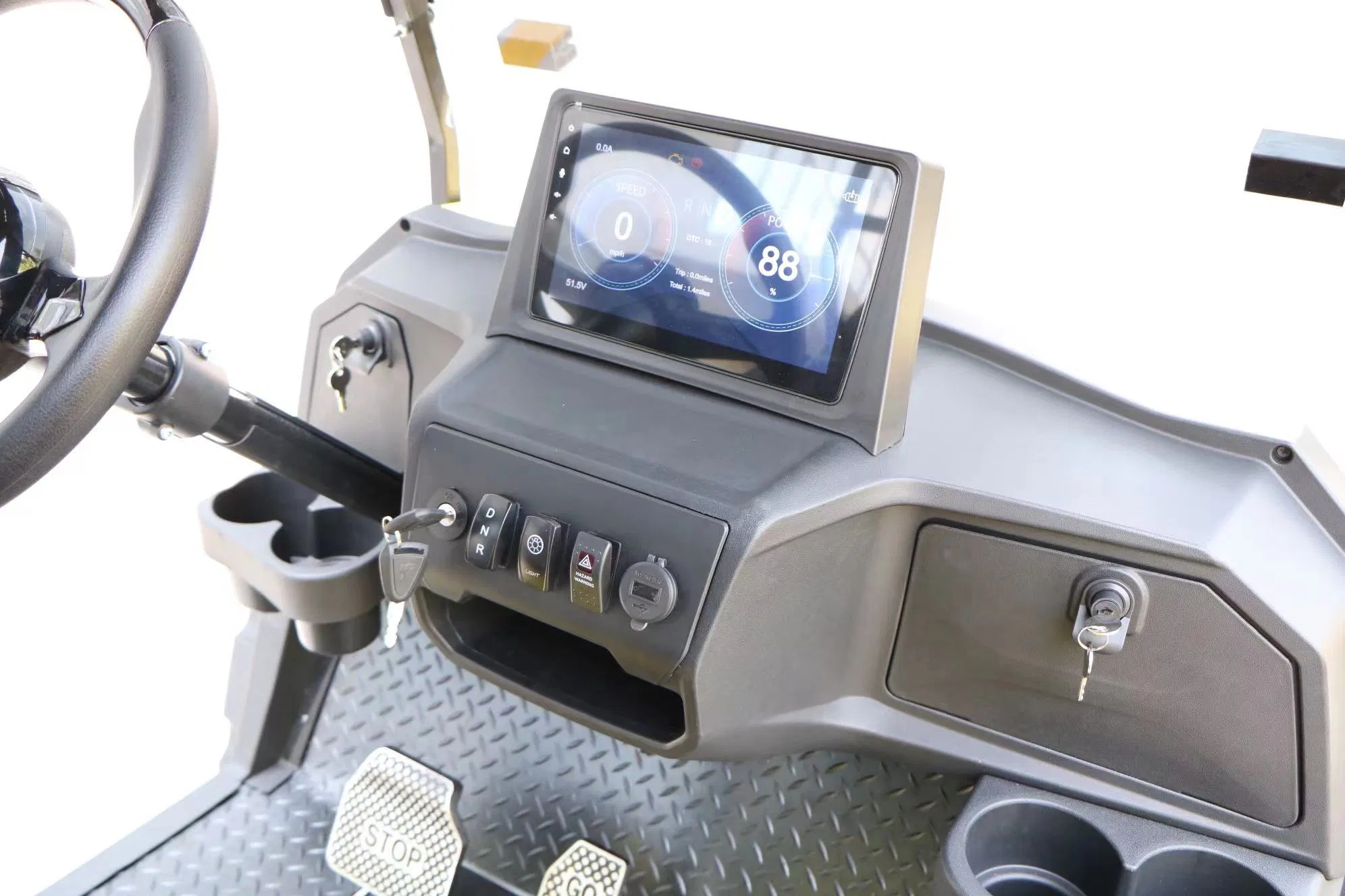 Stong Power Long Distance Electric Golf Cart with Lithium Battery