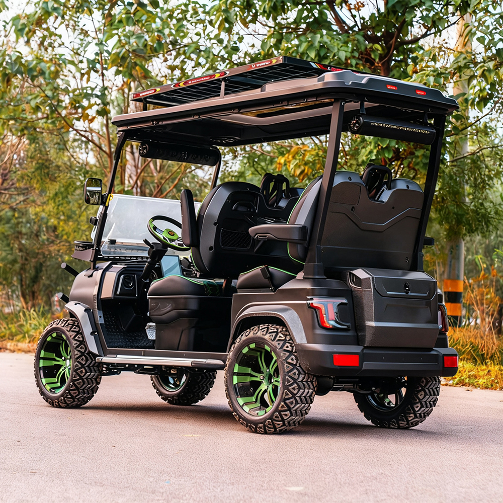 4-Passenger Utility Golf Cart | Gasoline/Electric for Resort &amp; Estate Use