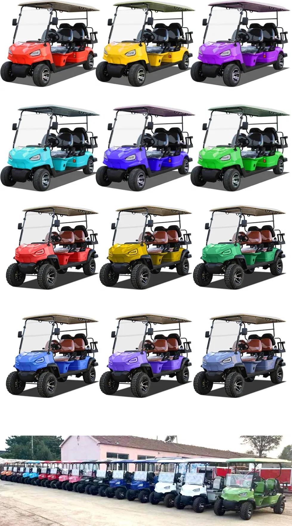 Electric Utility Off Road Golf Cart