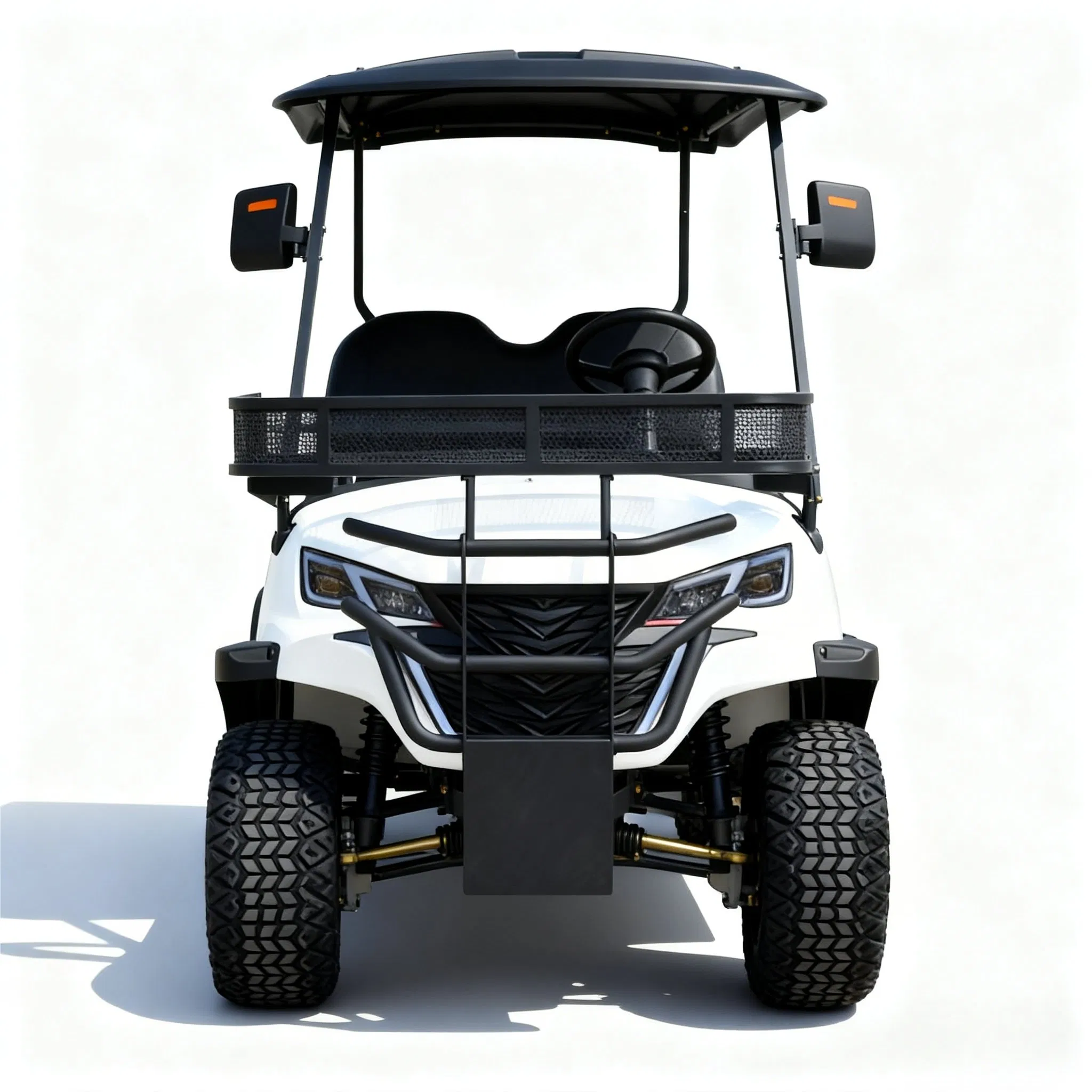 Electric Golf Cart with Smooth Suspension for Comfort with Long Battery Life