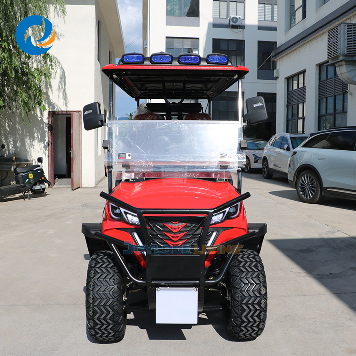Factory Direct Electric Golf Cart with Cargo Bed Heavy Load Utility Design 48V/72V Lithium Power for Landscaping Construction