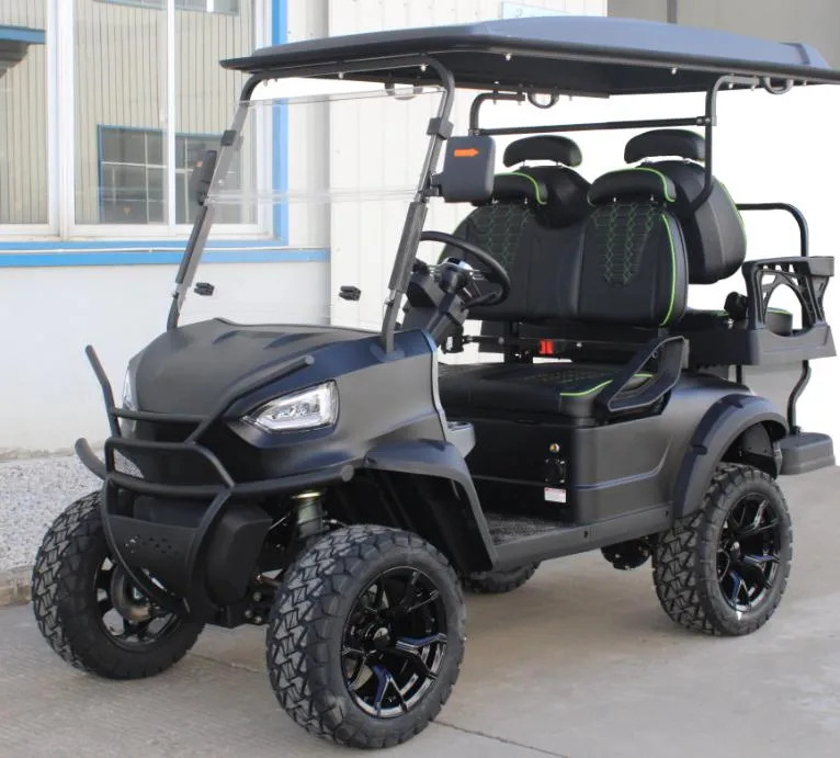 Lifted Passenger Golf Cart Front View