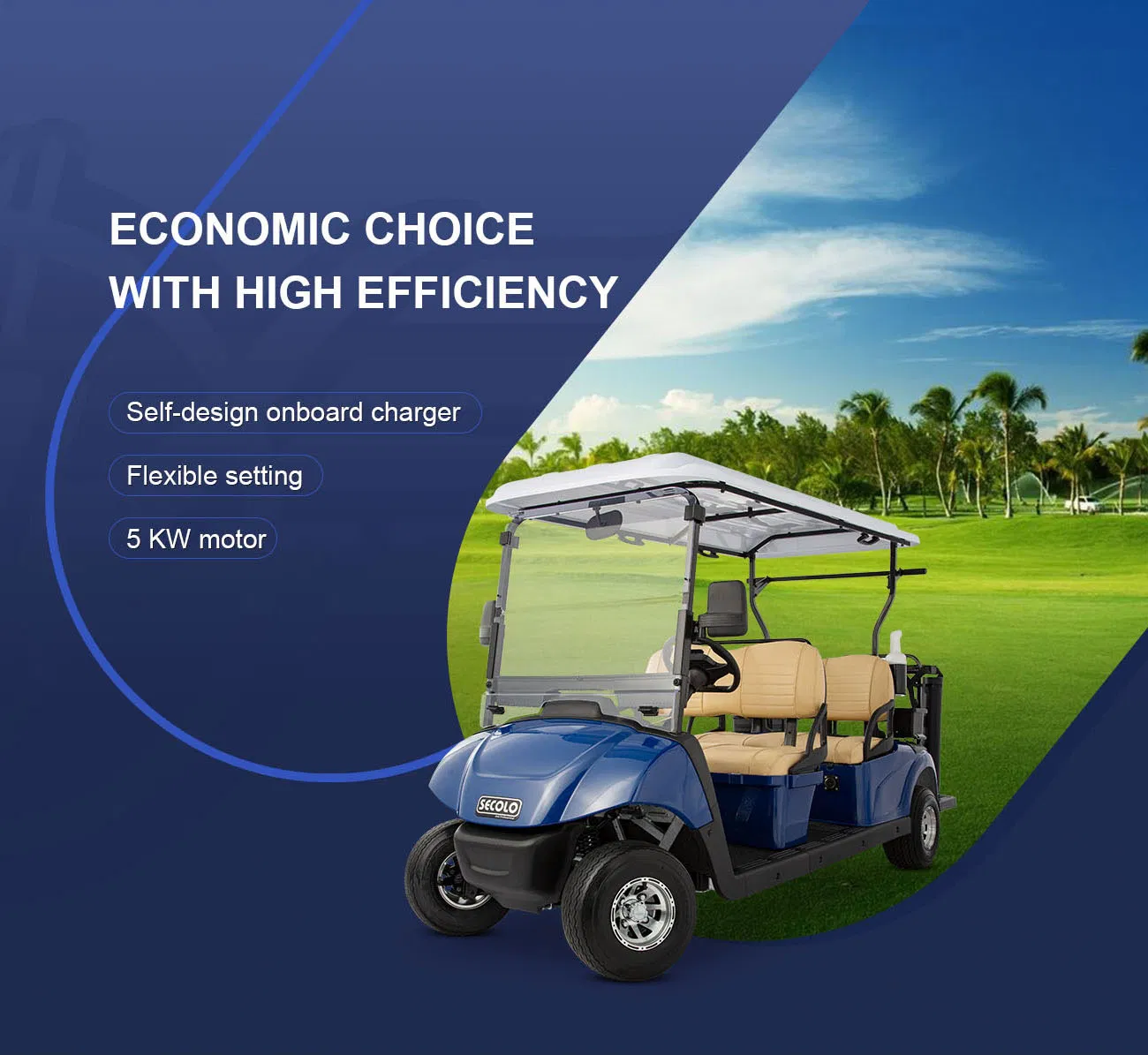 Electric Golf Cart Feature 1
