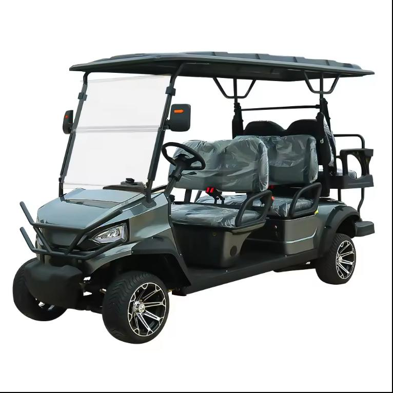 Golf Cart Lifted 2 4 6 8 Passenger Golf Cart with Seats Outdoor Golf Cart