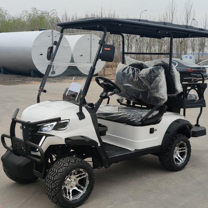 4 Seater Electric Vehicle Battery Operated Lithium Golf Cart