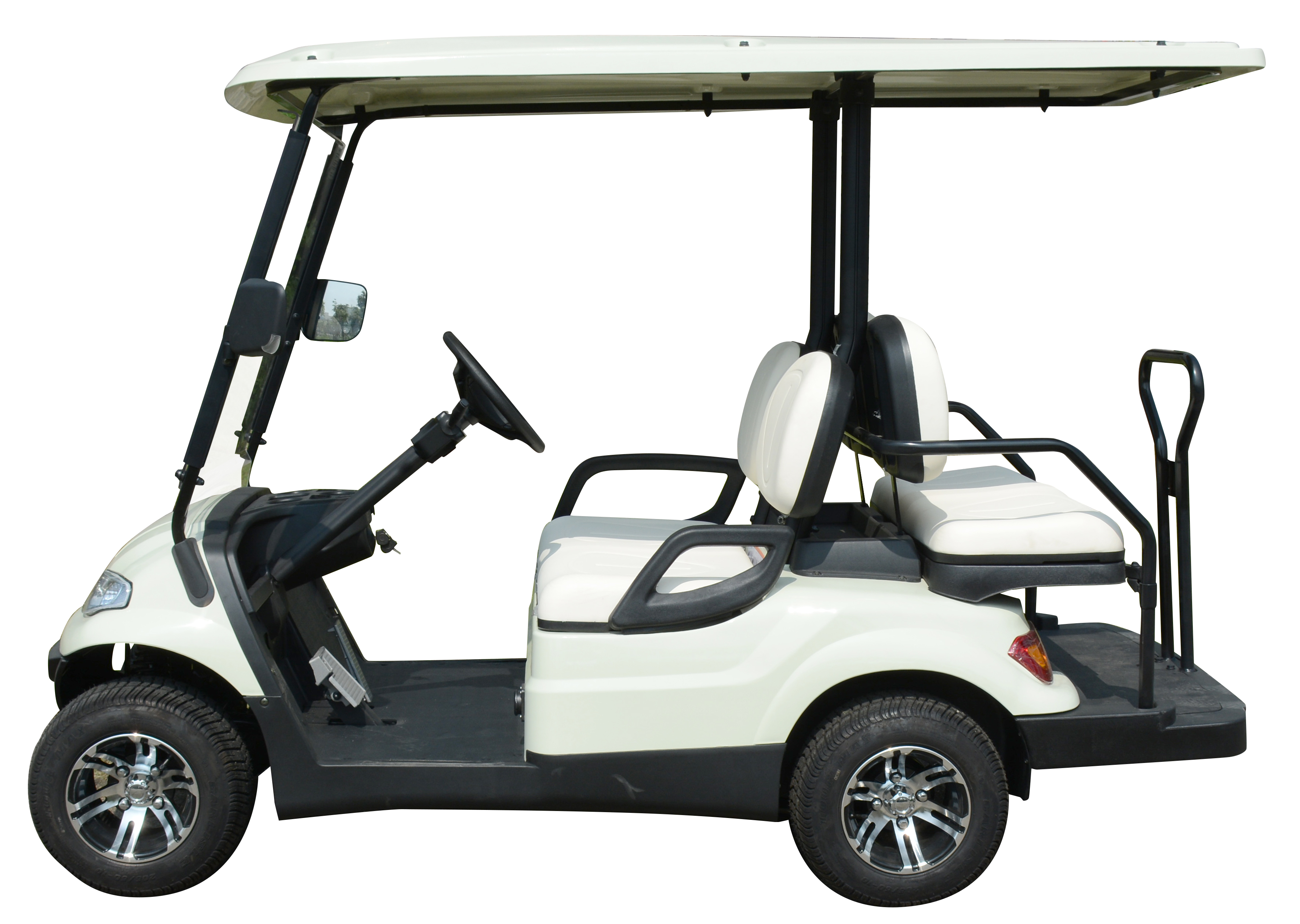 Experience Superior Performance with Fast Navigation Golf Cart High-Quality 48V 4KW AC System 2+2 Seats